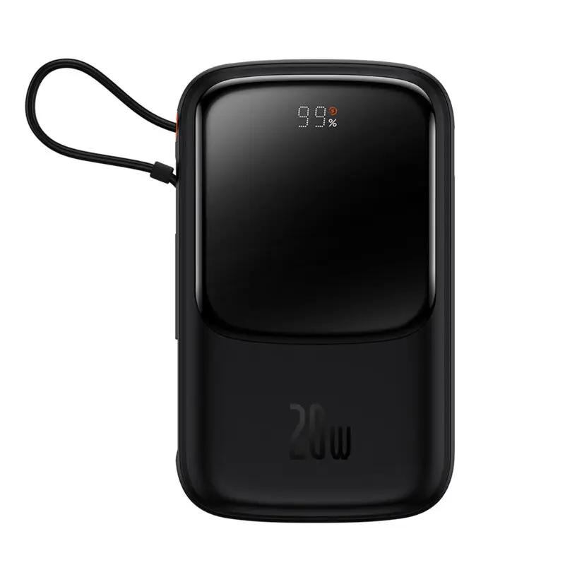 Baterie externă Baseus Qpow Pro 20000mAh PPQD040001 20W Lightning neagră