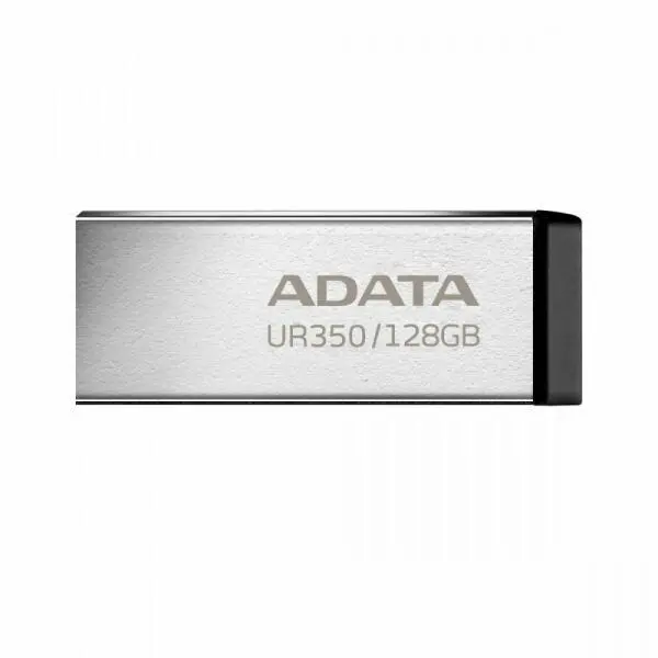 Memorie USB 3.2 ADATA 128 GB UR350 Argintiu Negru