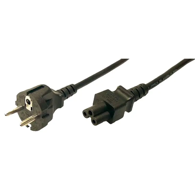 Cablu alimentare Logilink CP093 CEE 7/7 IEC C5 1-8 m negru