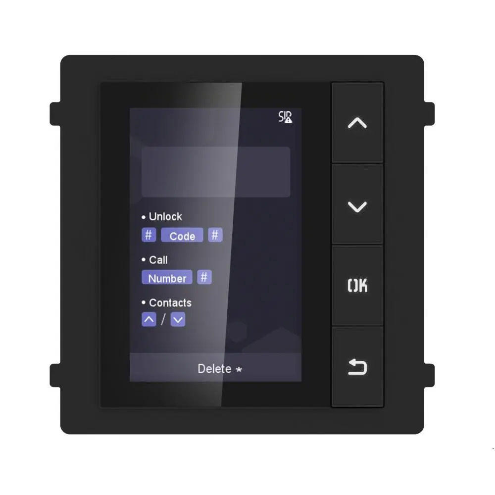 Modul display Hikvision DS-KD-DIS KD8