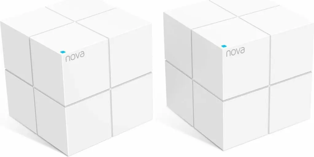 Sistem wireless mesh Tenda Nova MW6, MU-MIMO, Gigabit, kit cu 2 noduri wireless