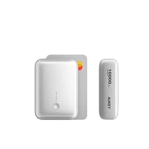 Power bank Aukey 10000 mAh 20W alb
