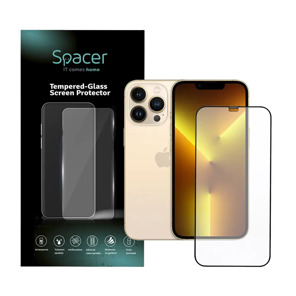 Folie sticla Spacer iPhone 12 Pro Max 9H