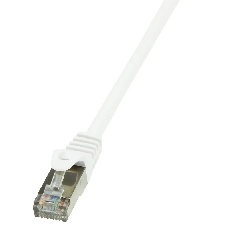 Cablu FTP Logilink Cat6 cupru aluminiu 15 m alb AWG26 ecranat CP2101S