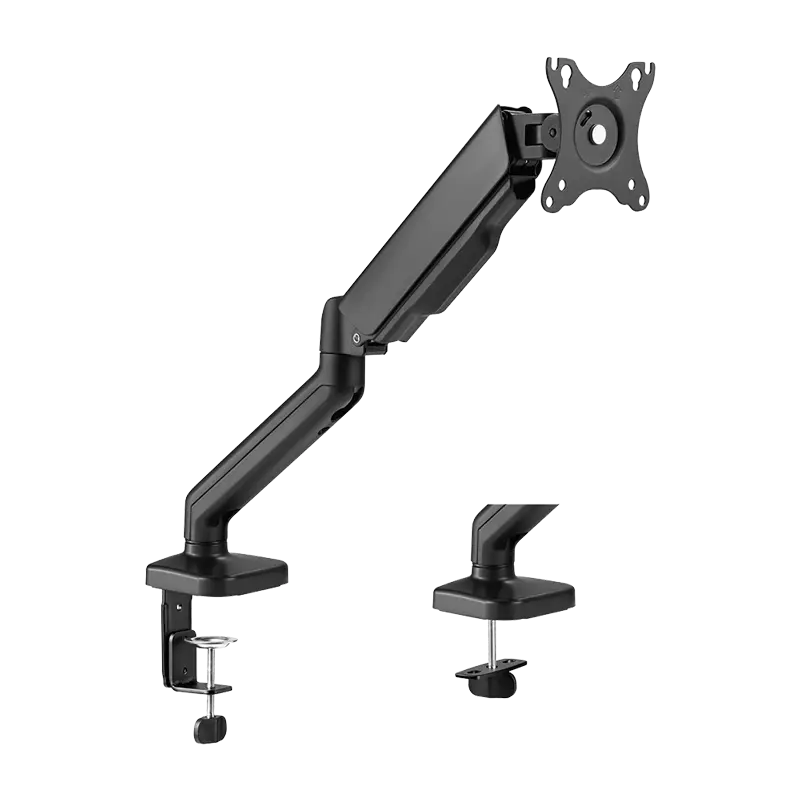 Suport de birou LOGILINK, pentru 1 TV/monitor plat, diag. max 32 inch, rotatie, inclinare, orizontala, verticala, max 9 Kg, negru