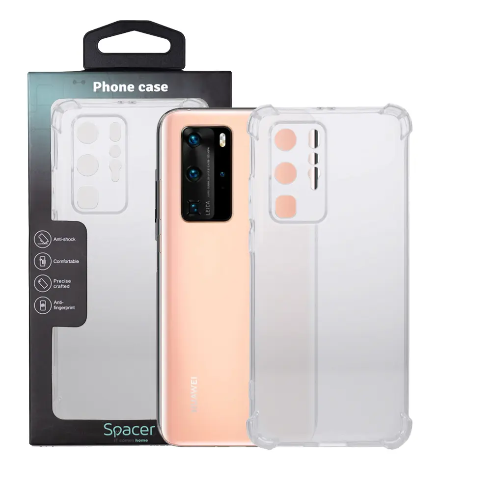 Husă Spacer Huawei P40 Pro TPU transparentă
