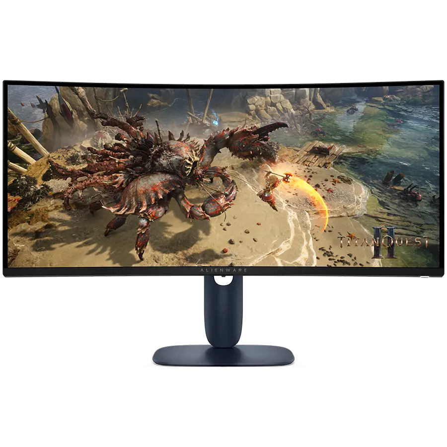 Monitor Alienware AW3425DWM 34 WQHD 180Hz VA curbat HDMI DisplayPort USB