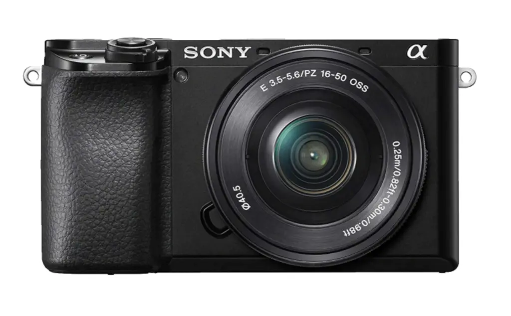 Aparat foto Mirrorless Sony Alpha A6100A, 24.2MP, 4K, Negru + Obiectiv SELP16502 16-50mm