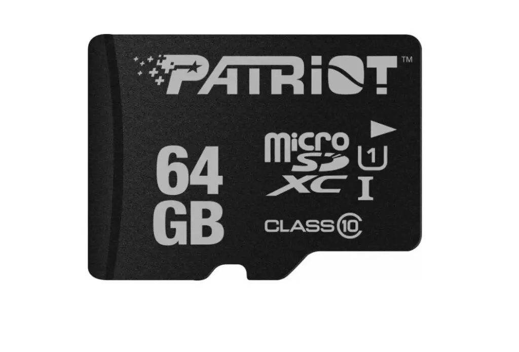 Card microSD Patriot 64GB PSF64GMDC10 LX UHS-I U1