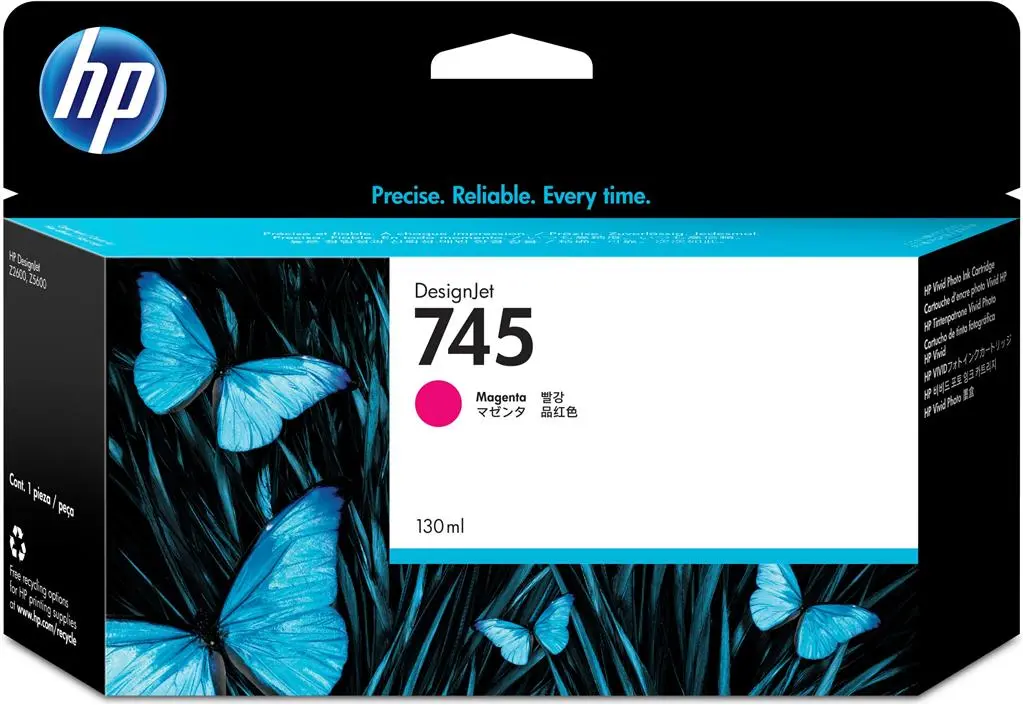 Cartus de cerneala, HP, F9J95A, 130 ml, Magenta