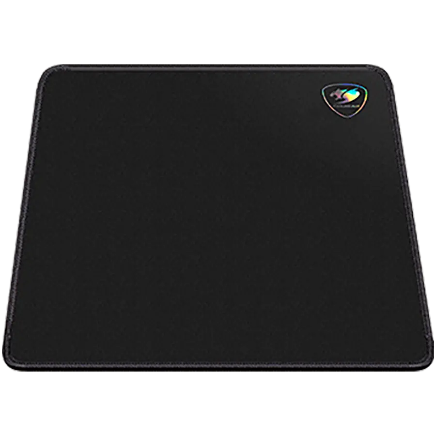 Mousepad gaming din cauciuc Cougar Speed EX-S, 260x210mm, margini cusute, Negru