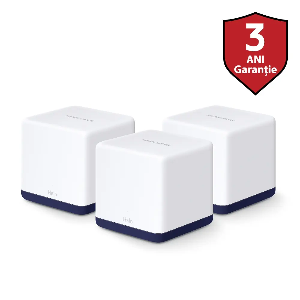 Router mesh Mercusys Halo H50G 3-pack AC1900