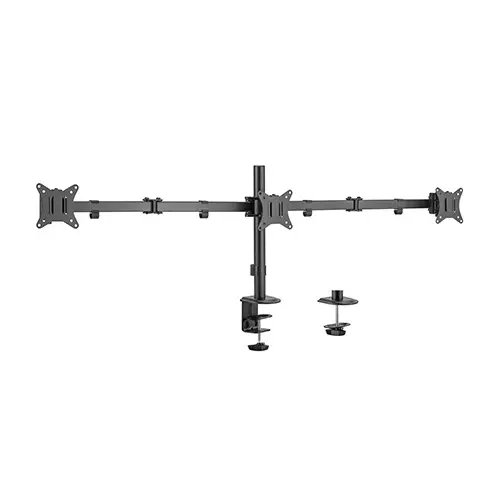 Brat monitor triplu Gembird MA-D3-01 17-27 inch 7 kg negru
