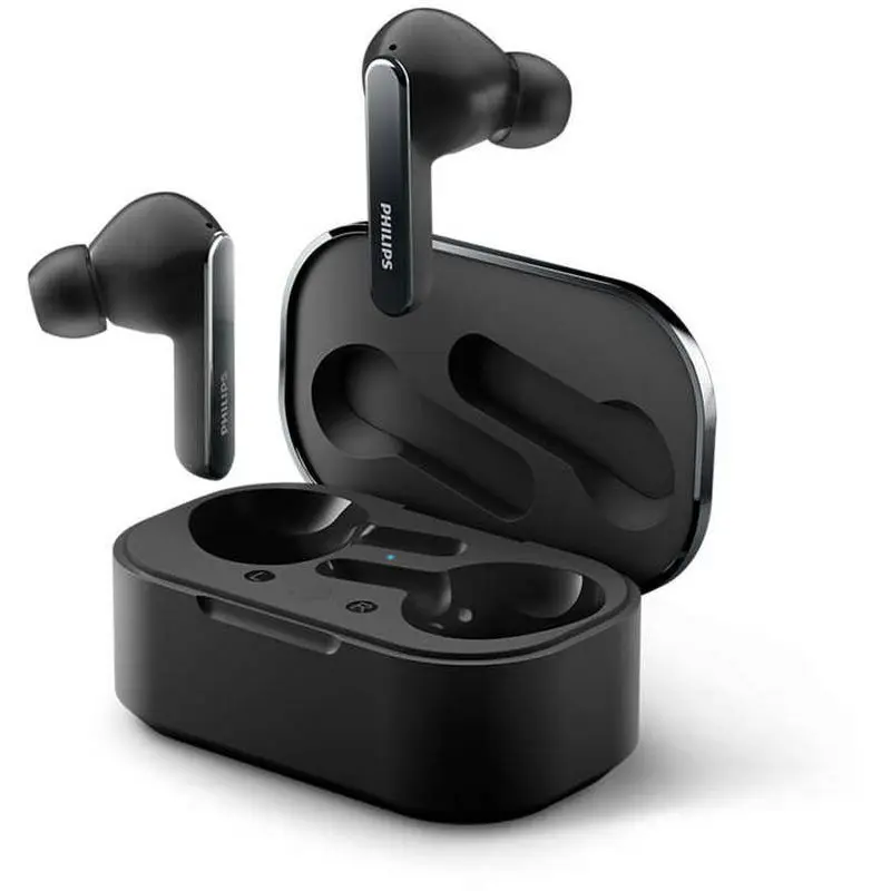 Căști True Wireless Philips TAT5506BK/00, Bluetooth 5.2, IPX5, ANC Pro, negru