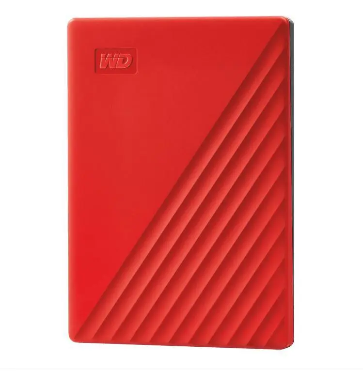 HDD extern WD My Passport 2TB rosu, USB 3.2 Gen1