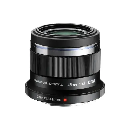 Obiectiv Olympus M Zuiko 45mm F1 8 negru