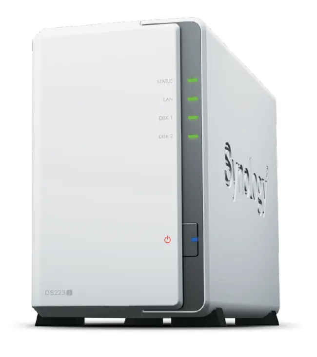 NAS Synology DS223j 2-Bay 1 GB DDR4