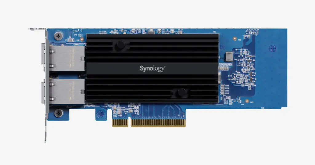 Placă rețea Synology E10G30-T2 dual-port 10GbE PCIe