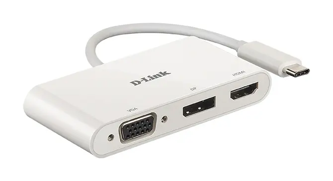 Adaptor D-Link DUB-V310 USB-C HDMI VGA DisplayPort