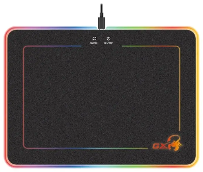 Mouse pad Genius GX-Pad 600H RGB gaming 350×250 mm