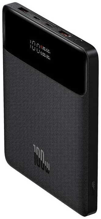 Acumulator extern Baseus Blade 20000mAh 100W afișaj digital negru