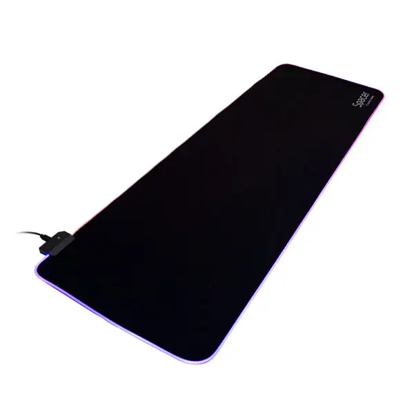 Mousepad gaming RGB Spacer 900×300 Negru