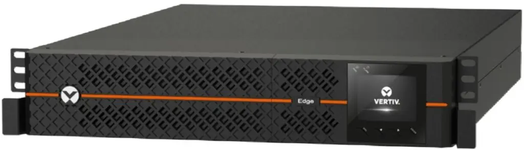 UPS Edge, Vertiv, 2.2kVA, 230V, 2U, 43.8 x 51 cm, Negru/Portocaaliu