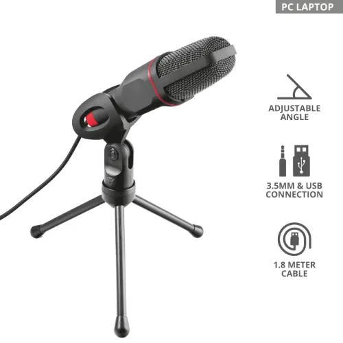 Microfon Trust GXT 212 Mico USB tripod