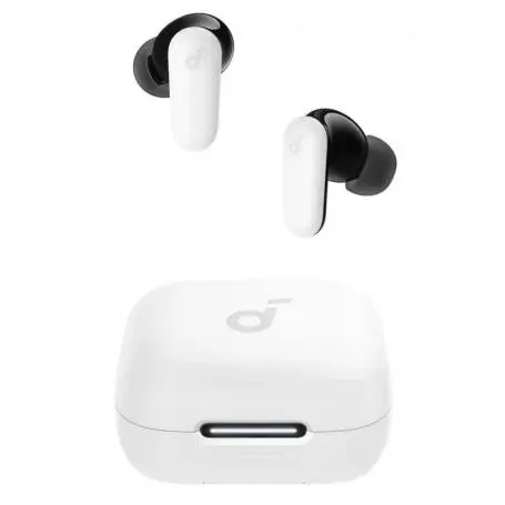 Casti in ear Anker Soundcore P30i wireless Bluetooth 5 4 Smart ANC 2 in 1 carcasa si stand IP54 alb