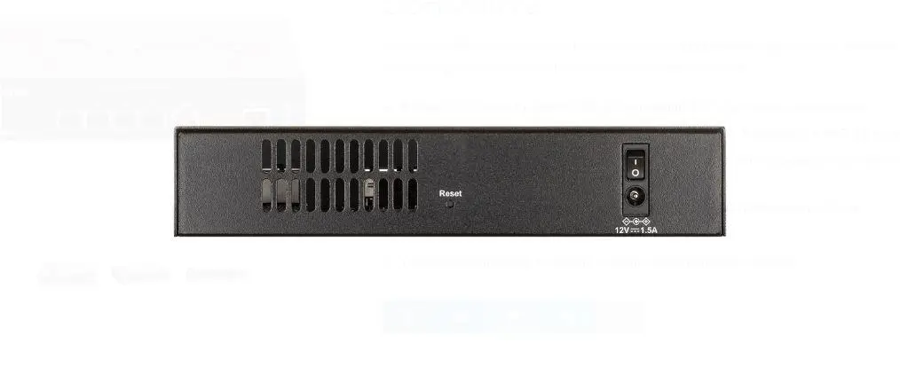 VPN Router D-Link DSR-250v2 5 Port Gigabit
