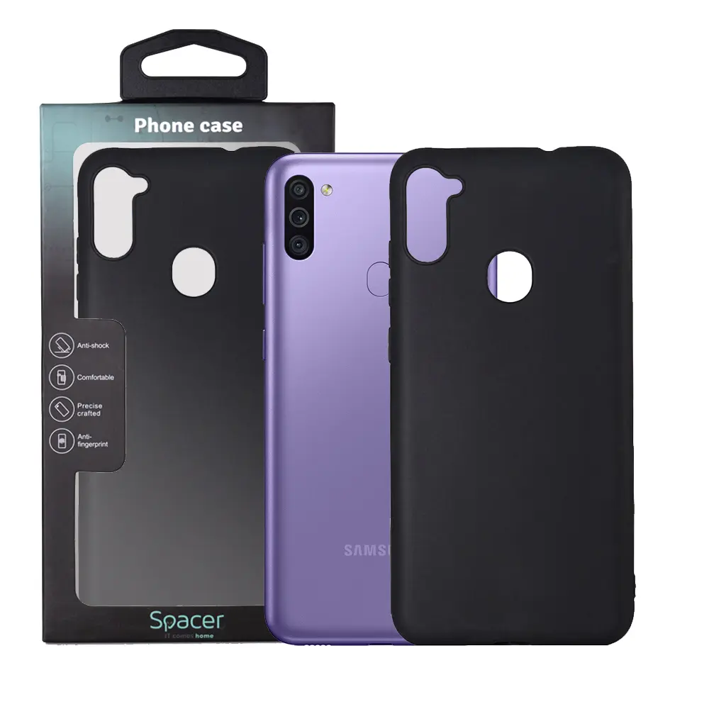Husă Spacer Samsung Galaxy M11 TPU neagră