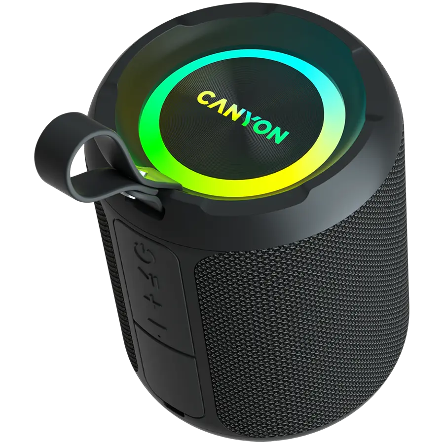 Boxa Portabila Canyon OnMove 11, IPX6, Bluetooth, 20W, RGB Negru