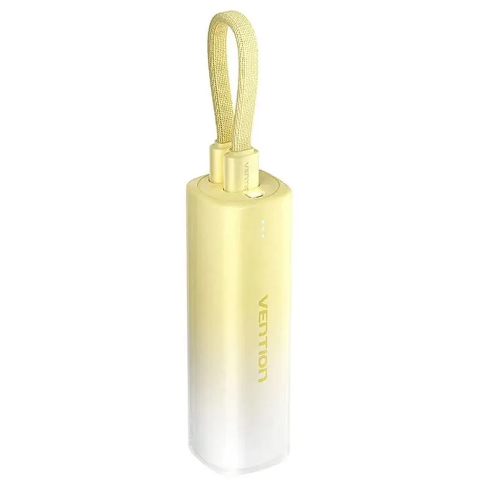 Power bank Vention FHWY0 5000mAh 20W galben