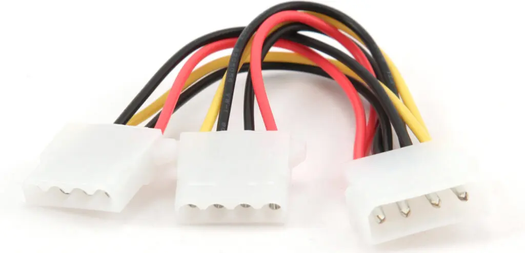 Cablu alimentare Gembird Molex CC-PSU-1 splitter 4-pin 2× Molex
