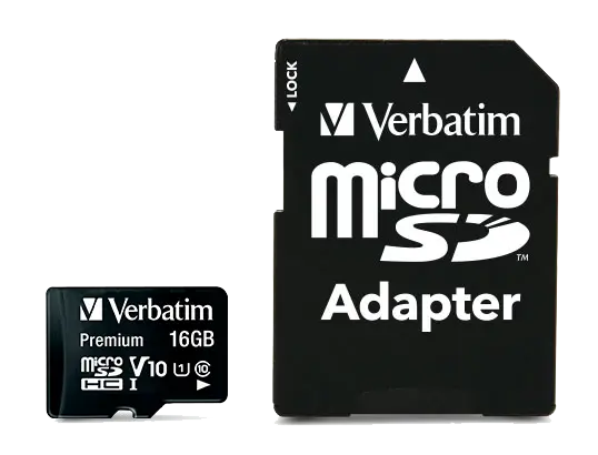Card memorie Verbatim Premium microSDHC 16GB Class 10 UHS-I