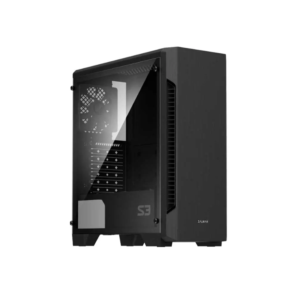 Carcasă Zalman S3 Mid-Tower ATX negru fără sursă