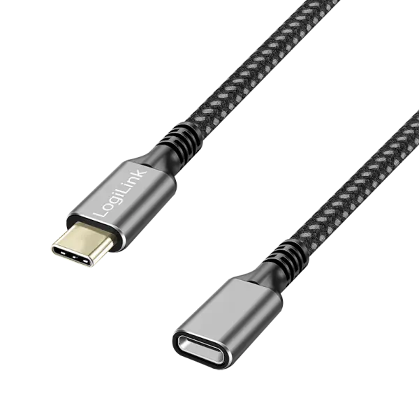 Cablu USB-C Logilink CUA0108 1 m extensie PD 100W
