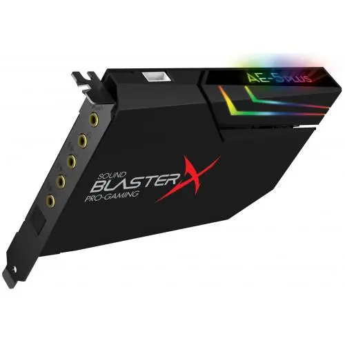 Placă de sunet Creative Sound Blaster AE-5 Plus PCIe RGB