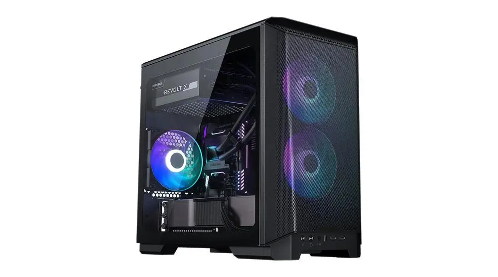 Carcasă Phanteks Eclipse P200A D-RGB Mini-ITX negru