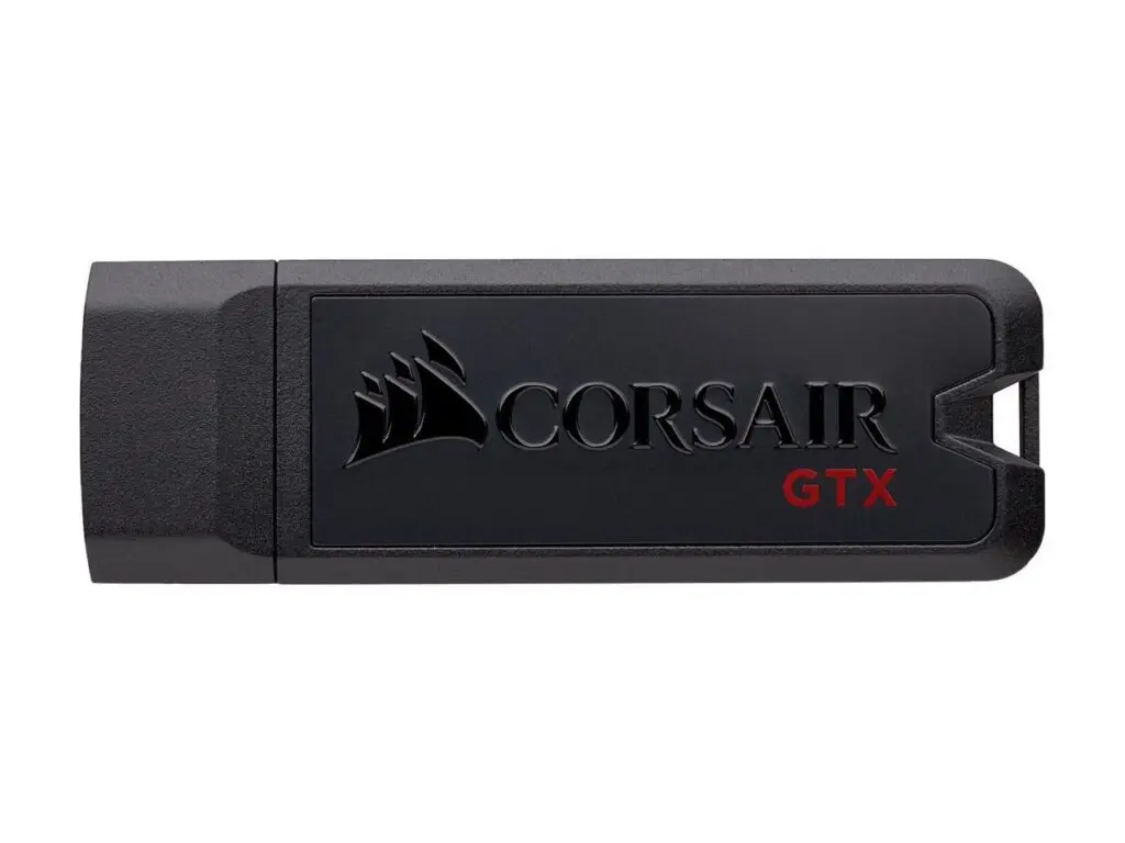 Memorie USB Corsair Flash Voyager GTX, 512GB, constructie metalica premium, USB 3.1, Negru