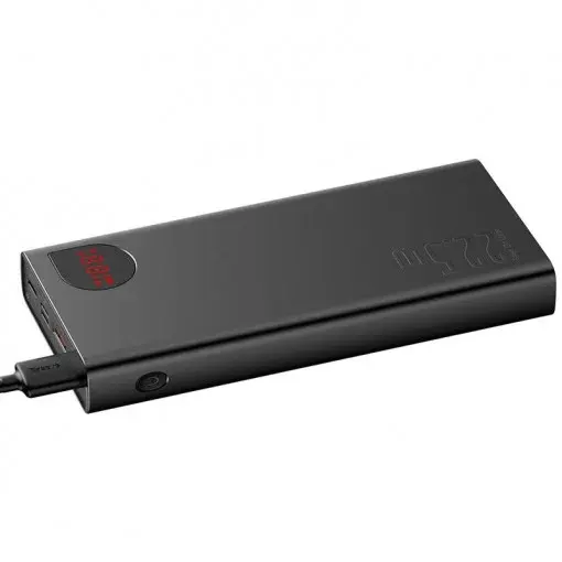 Baterie externă Baseus Adaman Metal 20000 mAh negru 22,5 W