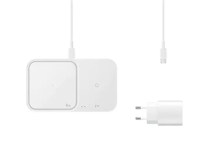 Incarcator wireless Samsung Duo EP-P5400BWEGEU Alb