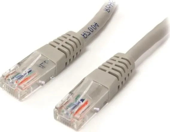 Cablu patch cord Spacer Cat6 7 5m alb UTP