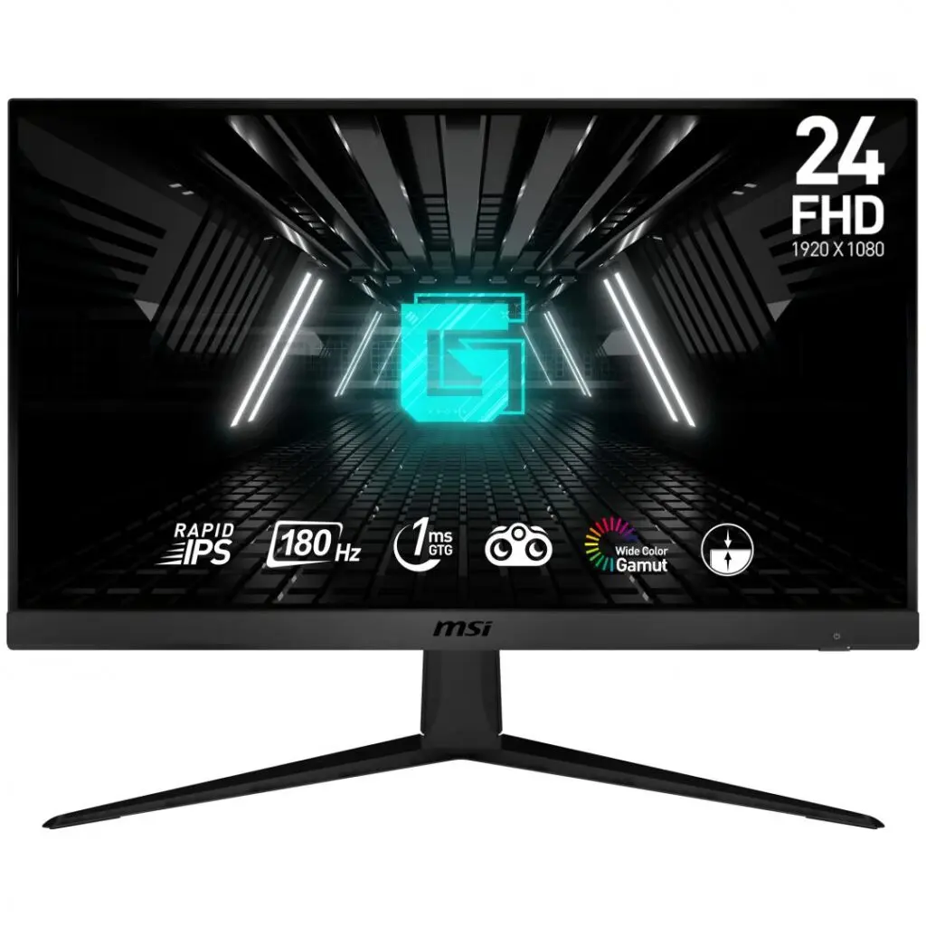 Monitor gaming MSI G2412F 24″ Rapid IPS 180 Hz FHD