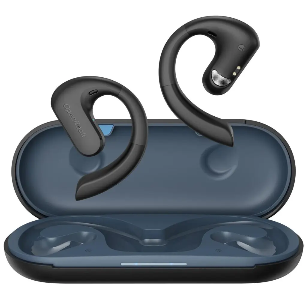 Căști OneOdio OpenRock S negru open-ear Bluetooth