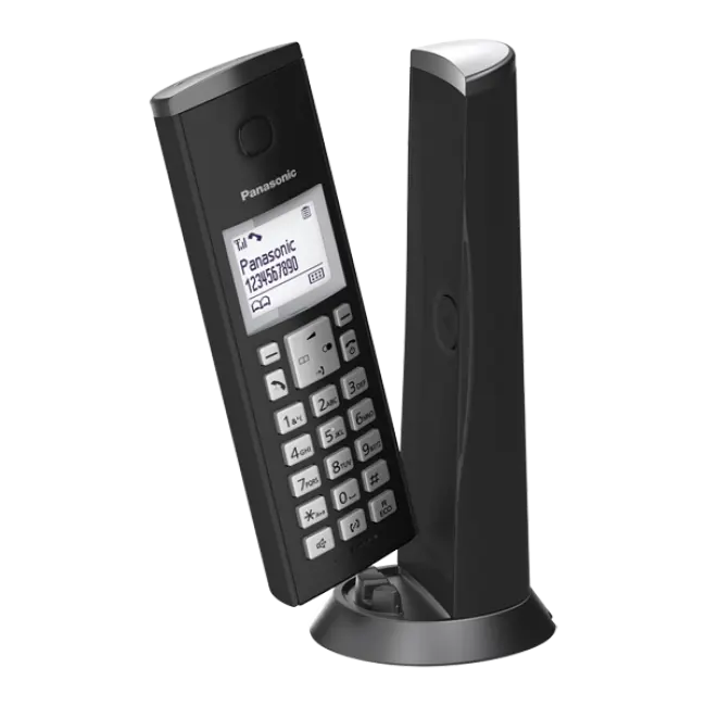 Telefon fara fir DECT Panasonic KX-TGK210EXB – negru, 1015148
