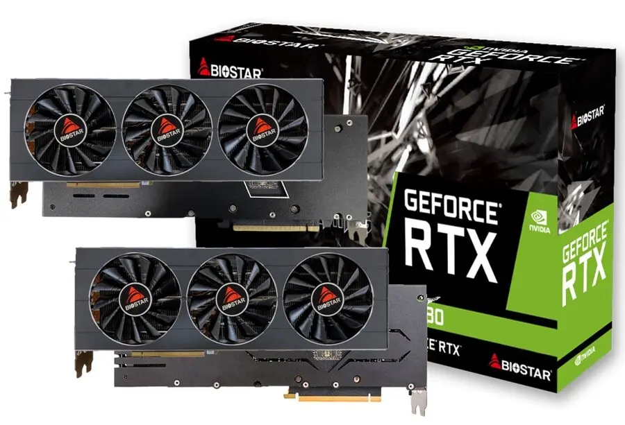 Placă video Biostar GeForce RTX 3080 10GB GDDR6X VN3816RMT3