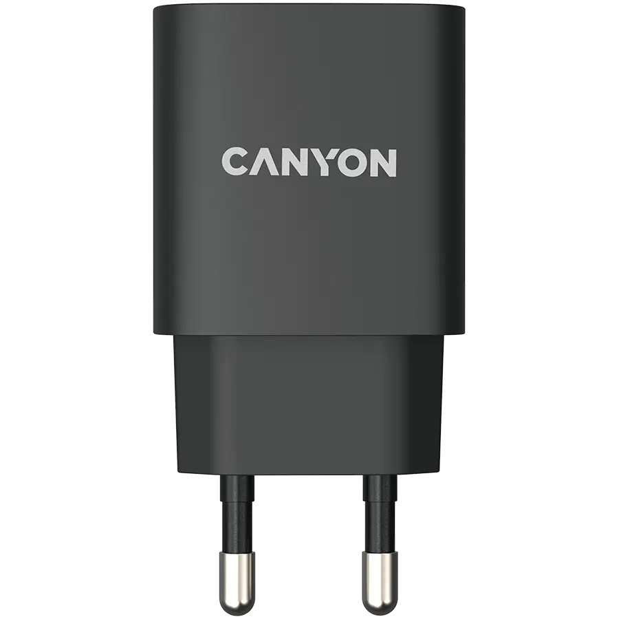 Incarcator retea Canyon H-20 Fast Charging PD 20W USB-C, Negru