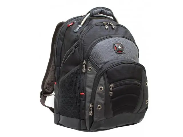 Rucsac Wenger Synergy, Laptop 16″, gri/negru
