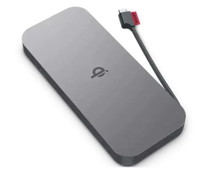 Acumulator extern Lenovo GO, wireless, 10000 mAh, USB-C
